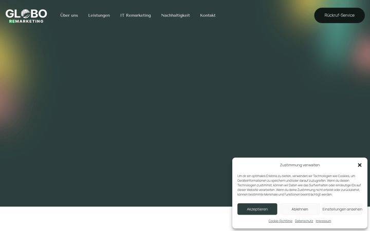 Screenshot of globo-remarketing.de
