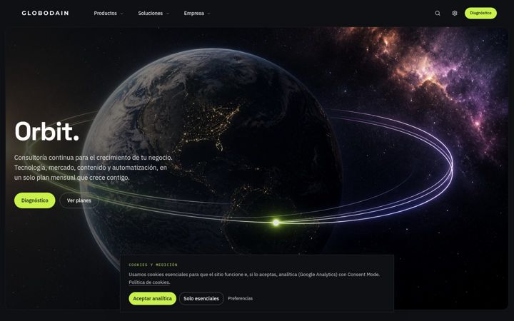 Screenshot of globodain.com