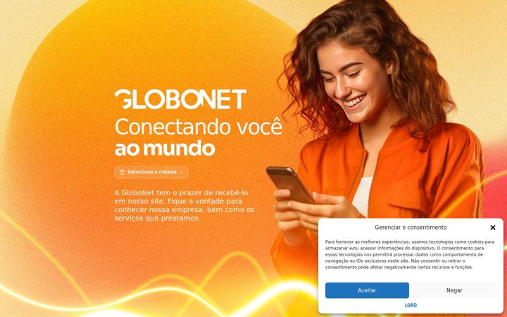 Screenshot of globonet.net.br