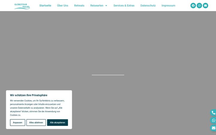 Screenshot of globotour-travel.de