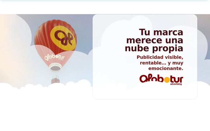 Screenshot of globotur.com.es