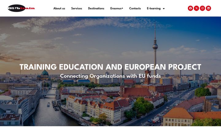 Screenshot of globtrain.eu