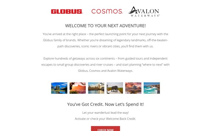 Screenshot of globusfamily.com