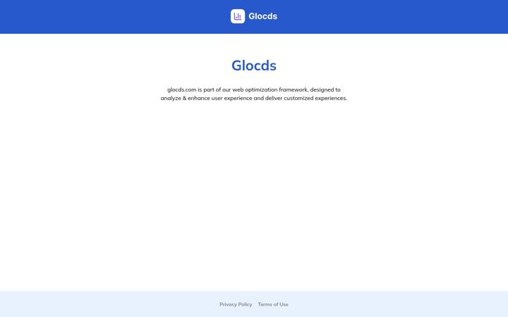 Screenshot of glocds.com