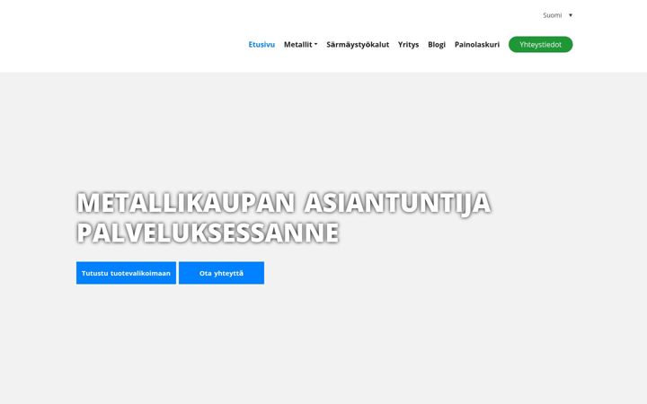 Screenshot of glocon.fi
