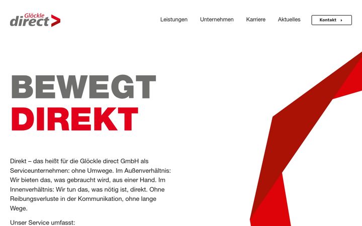 Screenshot of gloeckle-direct.de
