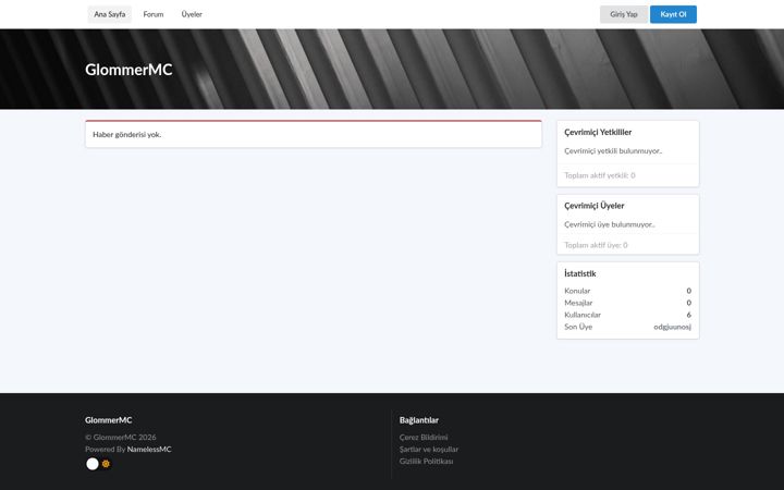 Screenshot of glommermc.com