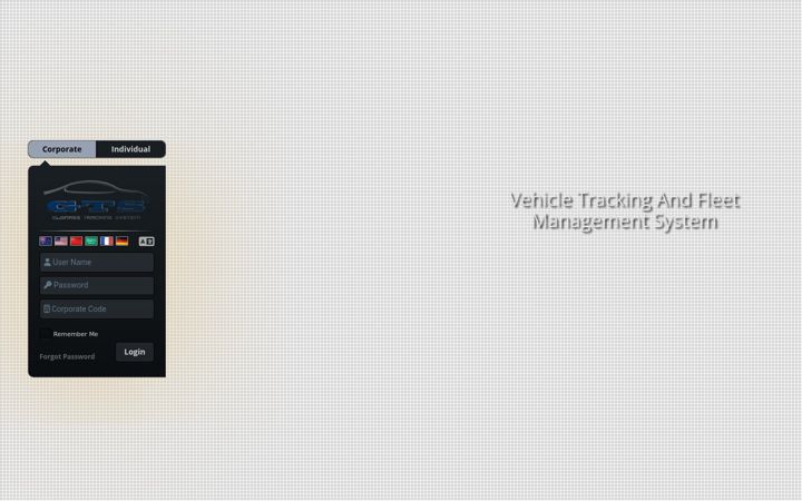 Screenshot of glonasstrackingsystem.com