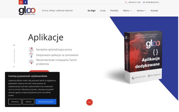 Screenshot of gloo.pl