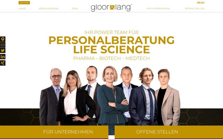 Screenshot of gloorlang.com