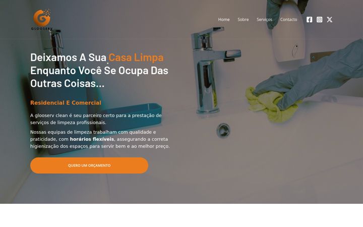 Screenshot of glooserv.com