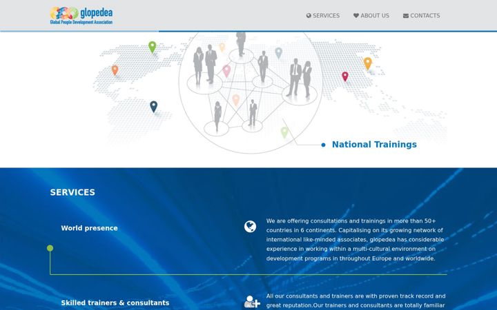 Screenshot of glopedea.com