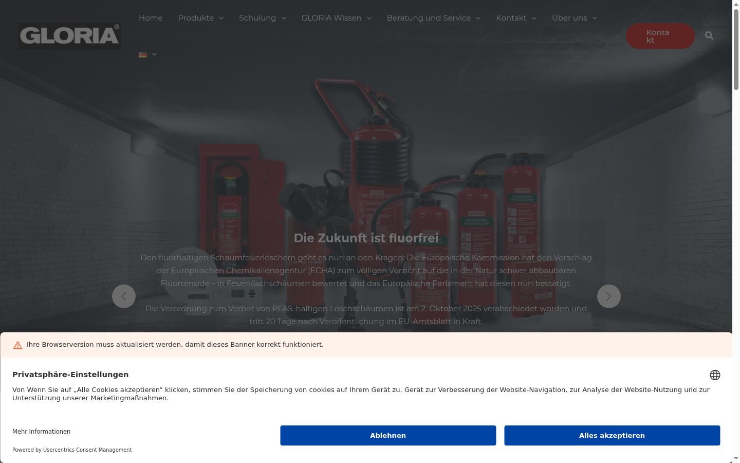 Sutikimo reklamjuostės, rodytos prieš bet kokią sąveiką, ekrano kopija
