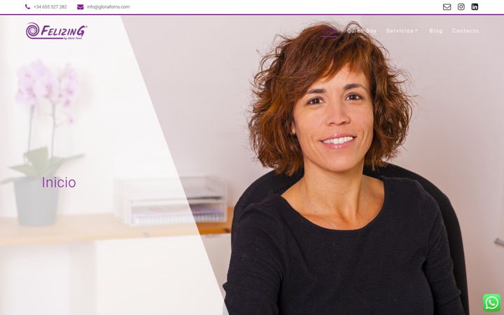 Screenshot of gloriaforns.com