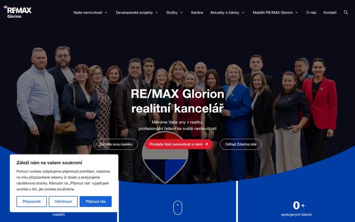 Screenshot of glorion.eu