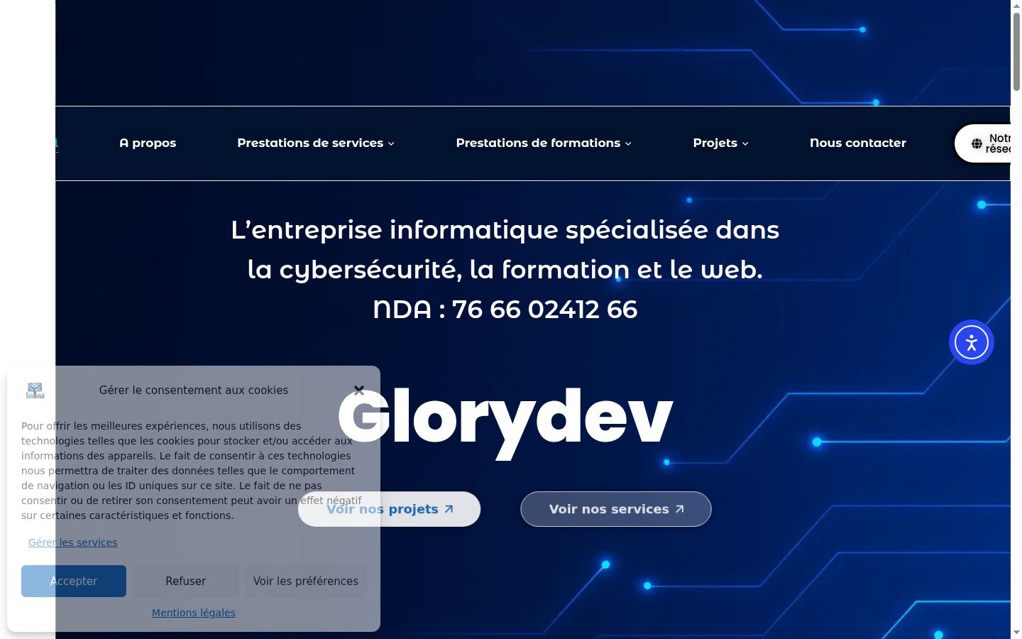 Sutikimo reklamjuostės, rodytos prieš bet kokią sąveiką, ekrano kopija