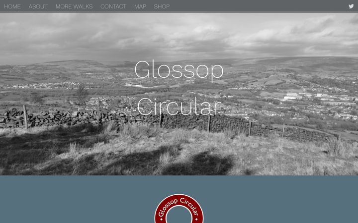 Screenshot of glossopcircular.co.uk