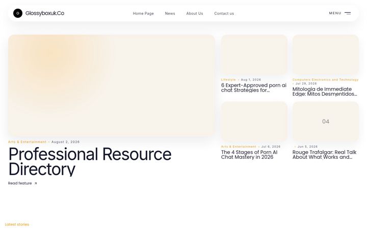 Screenshot of glossyboxuk.co.uk