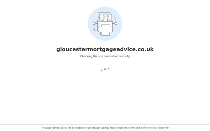 Screenshot of gloucestermortgageadvice.co.uk