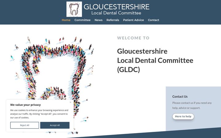 Screenshot of gloucestershireldc.co.uk