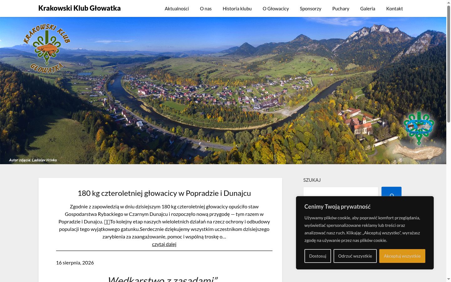 Screenshot tal-banner tal-kunsens muri qabel kwalunkwe interazzjoni