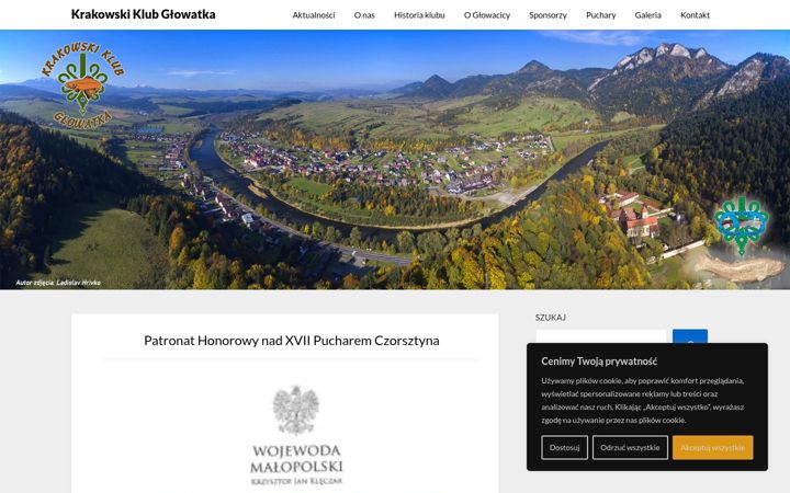 Screenshot of glowatka.pl
