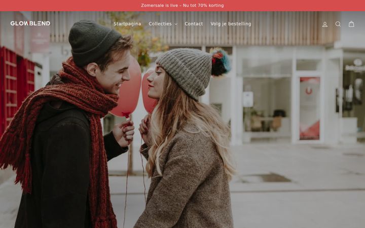 Screenshot of glowblend.de