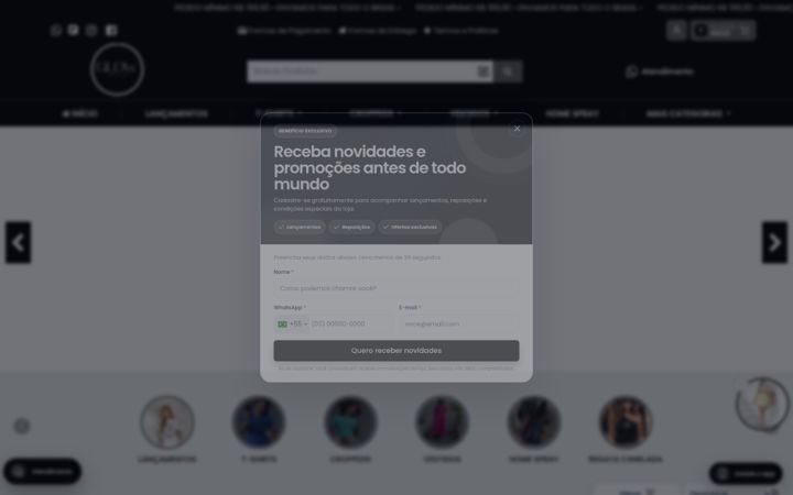 Screenshot of glowbrand.com.br