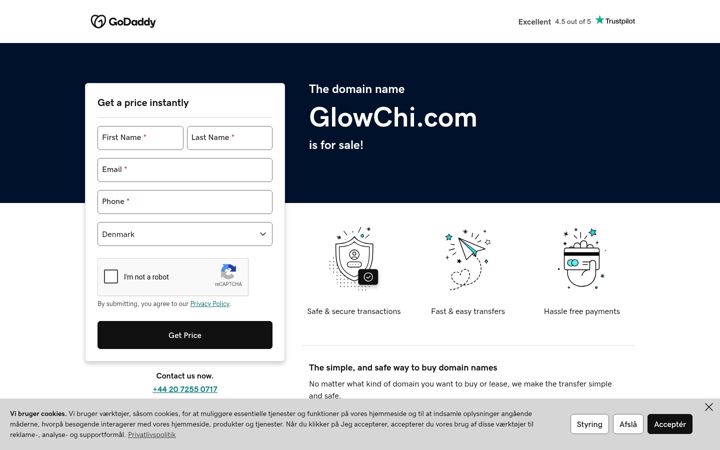 Screenshot of glowchi.com