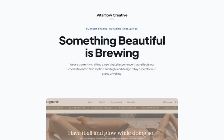 Screenshot of glowguardsofficial.com