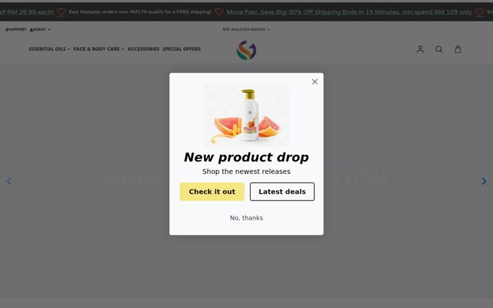 Screenshot of glowkl.com
