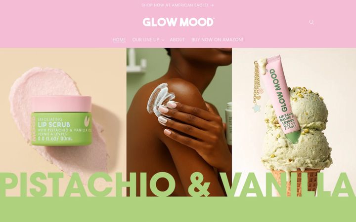 Screenshot of glowmoodbeauty.com
