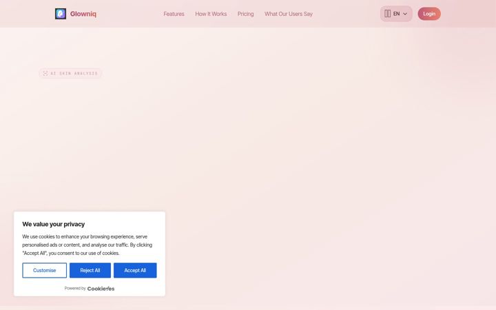 Screenshot of glowniq.be