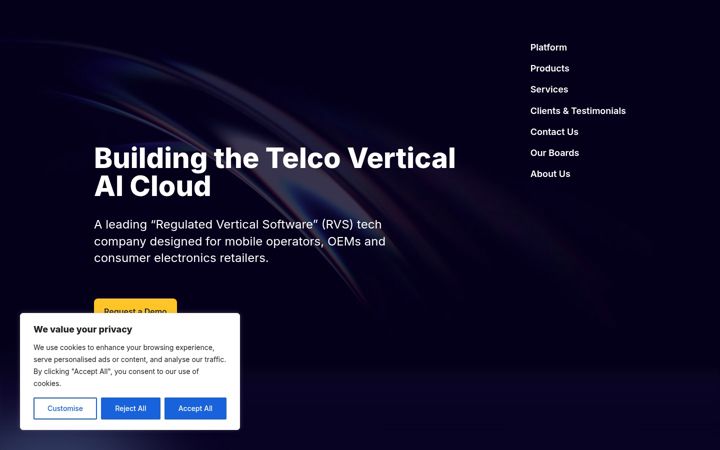 Screenshot of glowservices.com