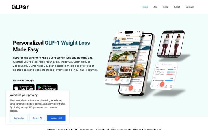 Screenshot of glper.com