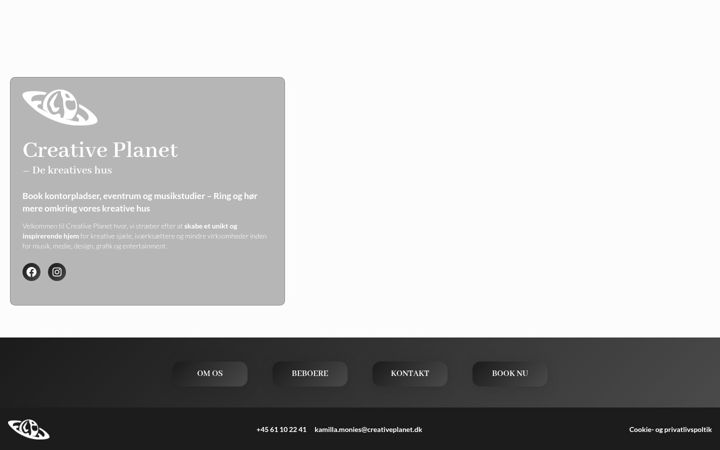 Screenshot of glstudios.dk