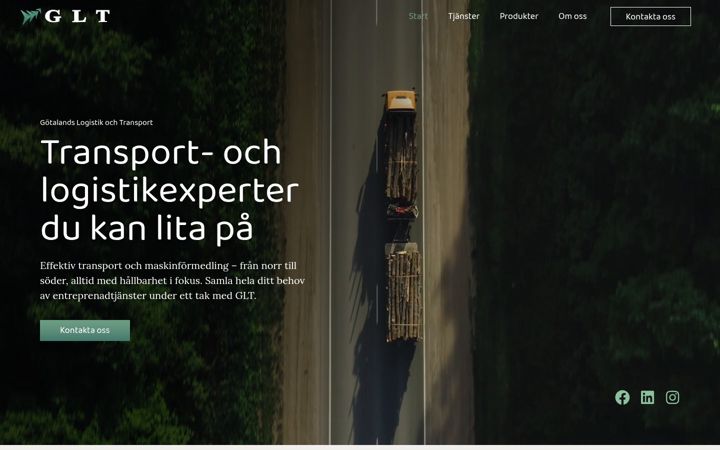 Screenshot of glt.nu