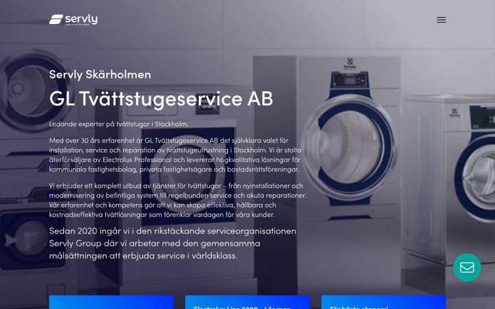 Screenshot of gltvatt.se
