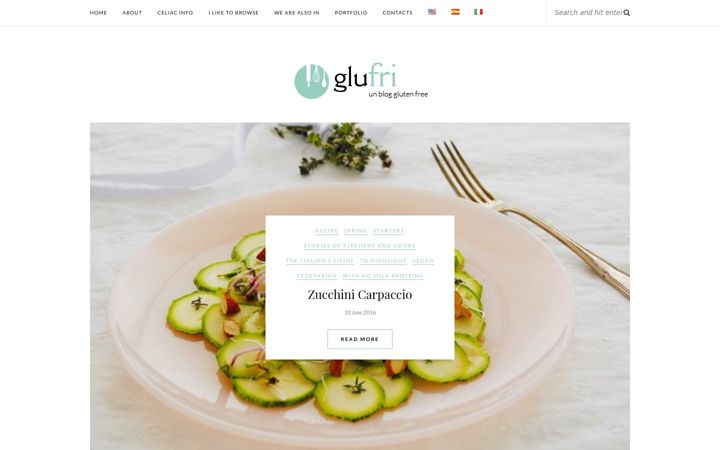 Skærmbillede af glu-fri.com