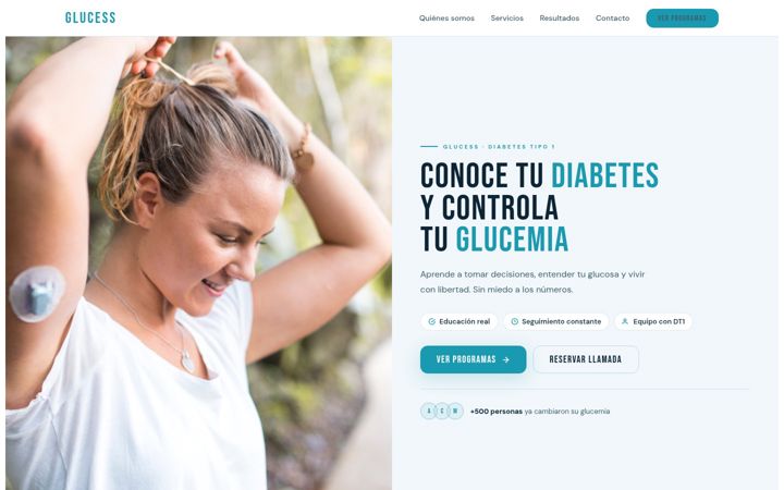 Screenshot of glucess.com