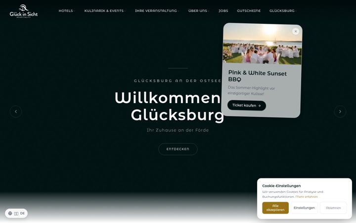Zrzut ekranu glueck-in-sicht.de