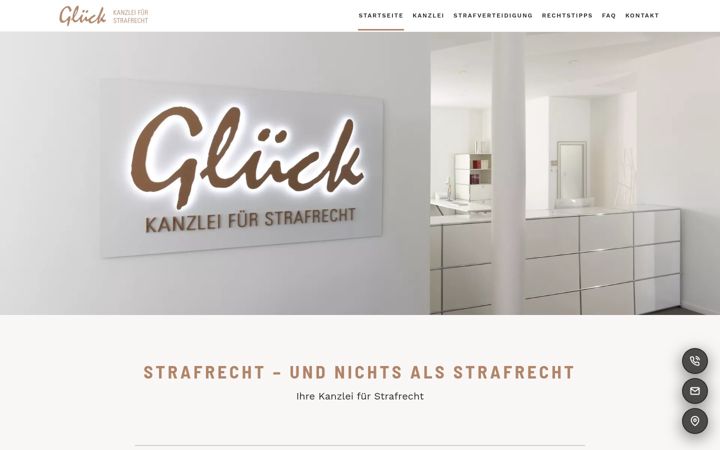Képernyőkép: glueck-strafrecht.de