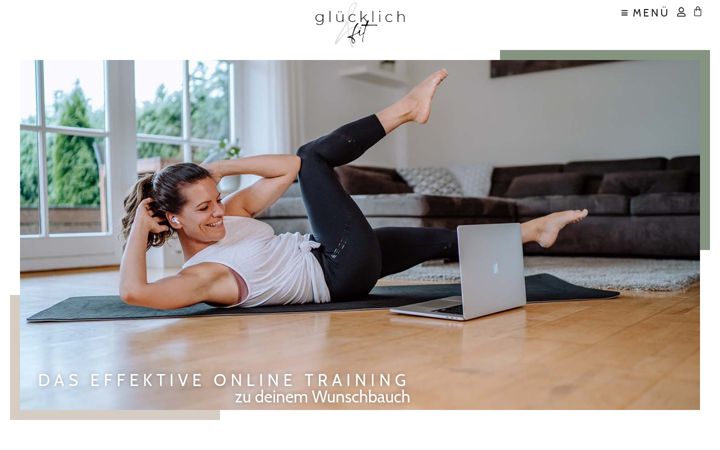 Screenshot of gluecklichundfit.de