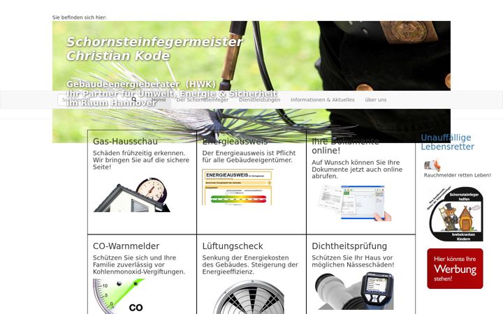 Screenshot of gluecksbringer-hannover.de