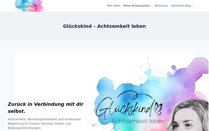 Screenshot of glueckskind-achtsamkeit.de
