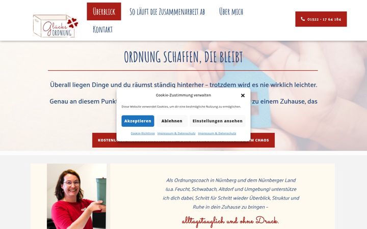 Screenshot of gluecksordnung.de