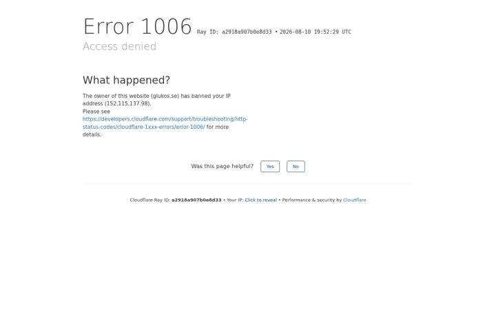 Screenshot of glukos.se