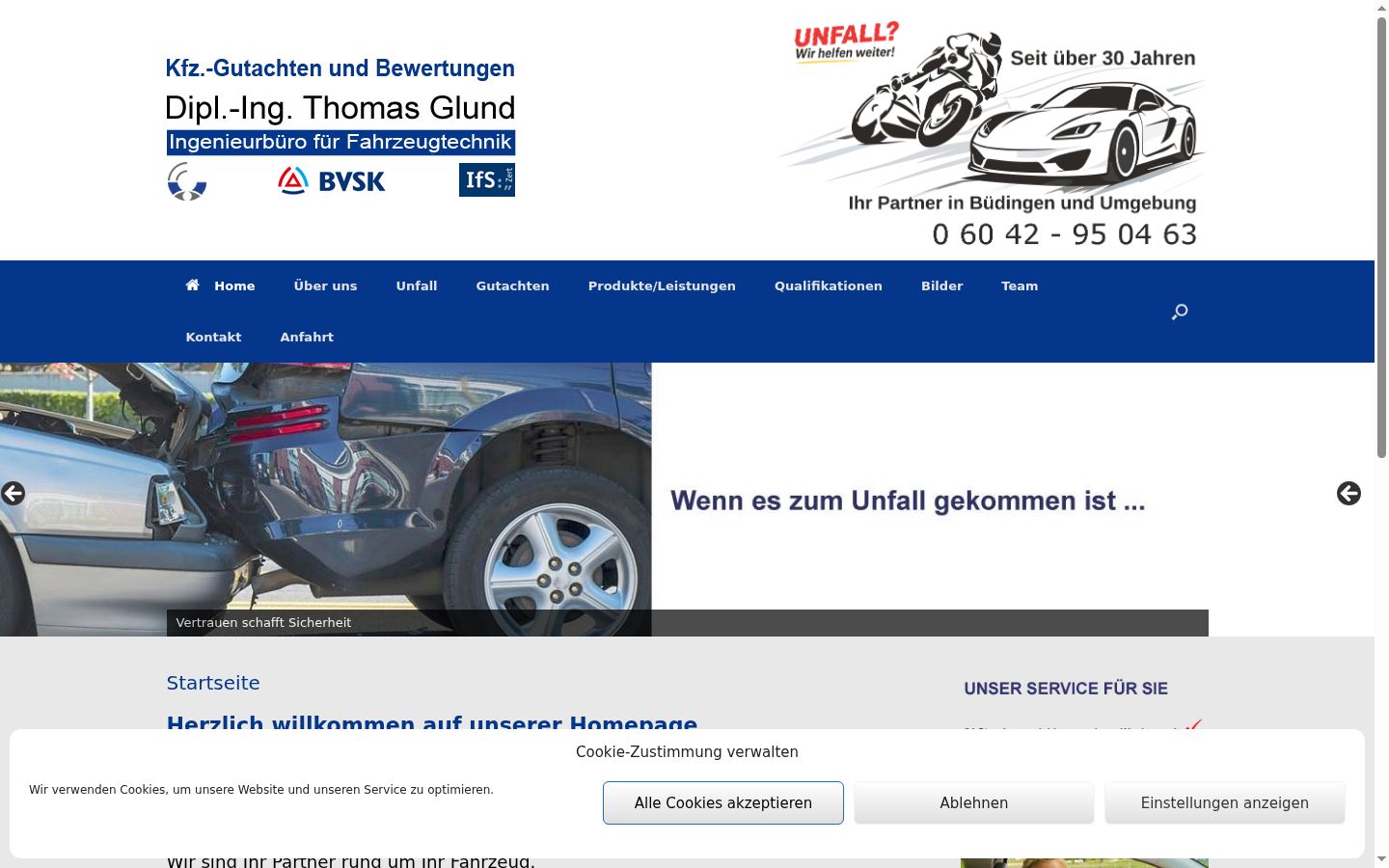 Screenshot tal-banner tal-kunsens muri qabel kwalunkwe interazzjoni