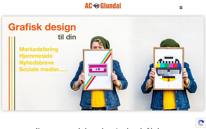 Screenshot of glundal.dk