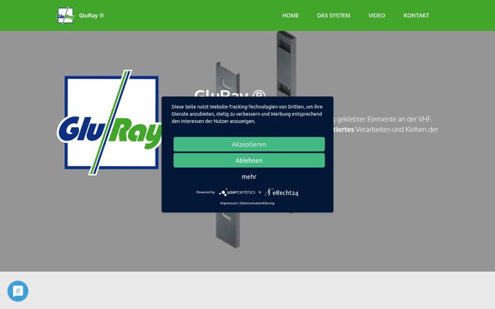 Screenshot of gluray.com
